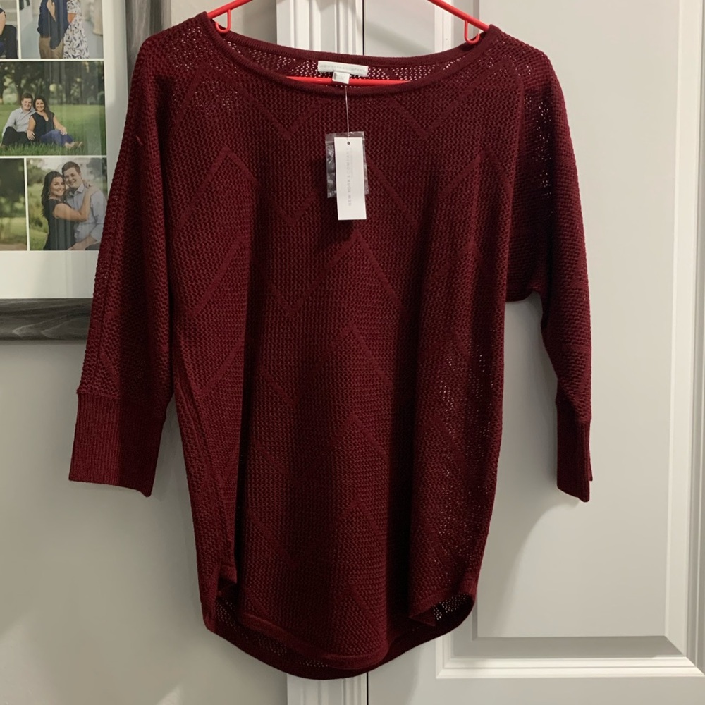 NY&C Sweater Top